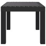Casa si Gradina - Gradina si terasa - Mobilier exterior - Mese gradina - Masa de gradina, antracit, 59x47x40 cm, PP - Infinity.ro