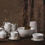 Casa si Gradina - Bucatarie si vesela - Cani si pahare - Cani si cesti - Cana portelan 420 ml, AMBITION Perla - Infinity.ro