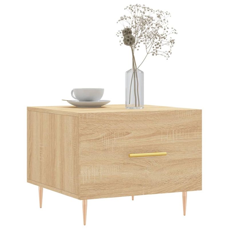 Casa si Gradina - Mobilier - Mese si birouri - Masute de cafea - Masuta de cafea, stejar sonoma, 50x50x40 cm, lemn prelucrat - Infinity.ro