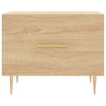 Casa si Gradina - Mobilier - Mese si birouri - Masute de cafea - Masuta de cafea, stejar sonoma, 50x50x40 cm, lemn prelucrat - Infinity.ro
