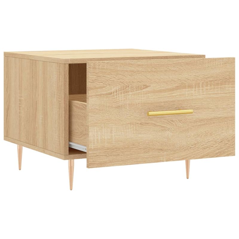Casa si Gradina - Mobilier - Mese si birouri - Masute de cafea - Masuta de cafea, stejar sonoma, 50x50x40 cm, lemn prelucrat - Infinity.ro