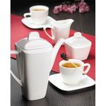 Casa si Gradina - Bucatarie si vesela - Cani si pahare - Cani si cesti - Farfurioara suport ceasca 16.5 cm, portelan, AMBITION Tokyo - Infinity.ro