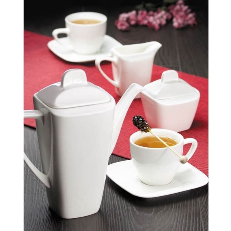 Casa si Gradina - Bucatarie si vesela - Cani si pahare - Cani si cesti - Farfurioara suport ceasca 16.5 cm, portelan, AMBITION Tokyo - Infinity.ro