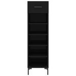 Casa si Gradina - Mobilier - Dulapuri si sifoniere - Dulapuri pantofi - Pantofar, negru, 30x35x105 cm, lemn compozit - Infinity.ro