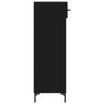 Casa si Gradina - Mobilier - Dulapuri si sifoniere - Dulapuri pantofi - Pantofar, negru, 30x35x105 cm, lemn compozit - Infinity.ro