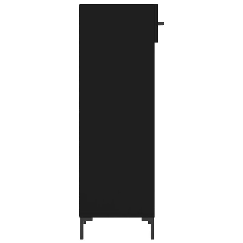 Casa si Gradina - Mobilier - Dulapuri si sifoniere - Dulapuri pantofi - Pantofar, negru, 30x35x105 cm, lemn compozit - Infinity.ro