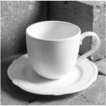 Casa si Gradina - Bucatarie si vesela - Cani si pahare - Cani si cesti - Farfurioara suport ceasca 16.5 cm, portelan, AMBITION Salsa - Infinity.ro