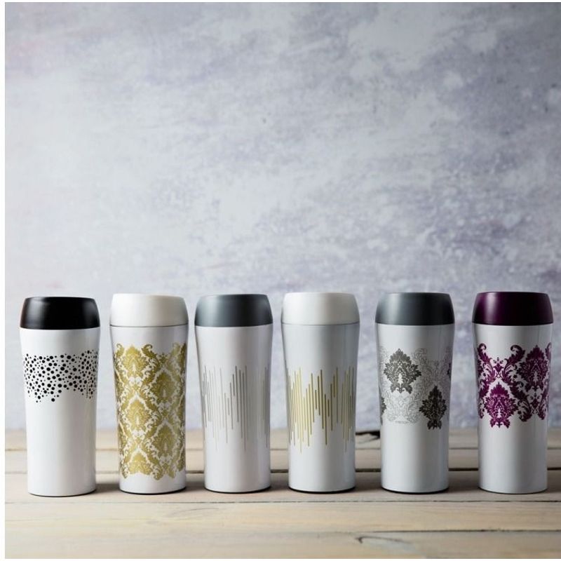 Casa si Gradina - Bucatarie si vesela - Accesorii bar - Termosuri si Cani termos - Cana termos 400 ml, auriu, AMBITION Glamour - Infinity.ro