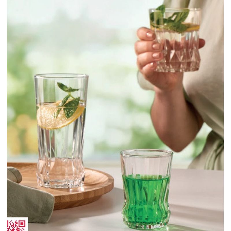 Casa si Gradina - Bucatarie si vesela - Cani si pahare - Pahare - Set 6 pahare inalte 285 ml, PASABAHCE Gaia - Infinity.ro