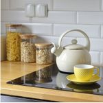 Casa si Gradina - Bucatarie si vesela - Organizare si depozitare bucatarie - Borcane si capace - Borcan depozitare cu capac lemn 1 L, AMBITION Nordic - Infinity.ro