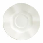 Casa si Gradina/Bucatarie si vesela/Cani si pahare/Cani si cesti - Farfurioara suport ceasca 11cm, crem, ceramica, AMBITION Diana Rustic - Infinity.ro