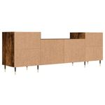 Casa si Gradina - Mobilier - Comode si corpuri - Comode - Comoda TV, stejar fumuriu, 160x35x55 cm, lemn prelucrat - Infinity.ro