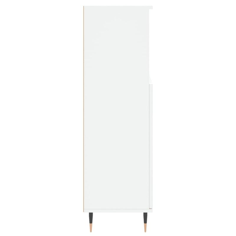 Casa si Gradina - Mobilier - Mobilier baie - Corpuri baie - Dulap de baie, alb, 30x30x100 cm, lemn prelucrat - Infinity.ro
