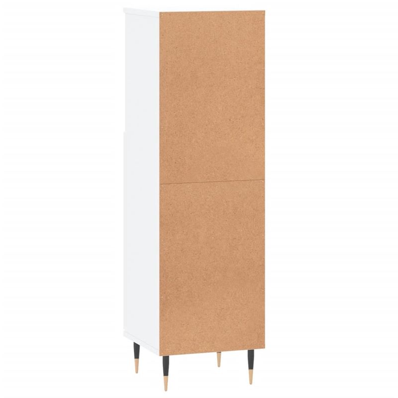 Casa si Gradina - Mobilier - Mobilier baie - Corpuri baie - Dulap de baie, alb, 30x30x100 cm, lemn prelucrat - Infinity.ro