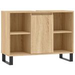 Casa si Gradina - Mobilier - Mobilier baie - Corpuri baie - Dulap pentru baie, stejar sonoma, 80x33x60 cm, lemn compozit - Infinity.ro