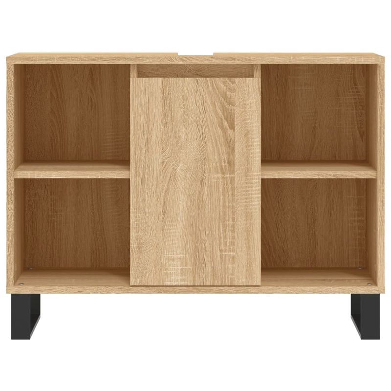 Casa si Gradina - Mobilier - Mobilier baie - Corpuri baie - Dulap pentru baie, stejar sonoma, 80x33x60 cm, lemn compozit - Infinity.ro