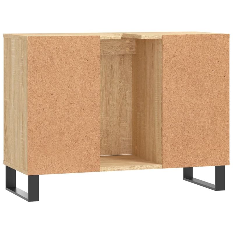 Casa si Gradina - Mobilier - Mobilier baie - Corpuri baie - Dulap pentru baie, stejar sonoma, 80x33x60 cm, lemn compozit - Infinity.ro