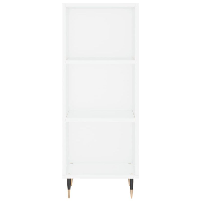 Casa si Gradina - Mobilier - Comode si corpuri - Comode - Servanta, alb, 34,5x32,5x90 cm, lemn prelucrat - Infinity.ro