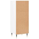 Casa si Gradina - Mobilier - Comode si corpuri - Comode - Servanta, alb, 34,5x32,5x90 cm, lemn prelucrat - Infinity.ro