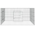 Petshop - Accesorii petshop - Culcusuri si custi - Custi interior si exterior - Cusca pentru iepuri, 110x110x55 cm, fier galvanizat - Infinity.ro