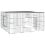 Petshop - Accesorii petshop - Culcusuri si custi - Custi interior si exterior - Cusca pentru iepuri, 110x110x55 cm, fier galvanizat - Infinity.ro