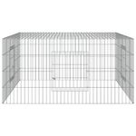 Petshop - Accesorii petshop - Culcusuri si custi - Custi interior si exterior - Cusca pentru iepuri, 110x110x55 cm, fier galvanizat - Infinity.ro