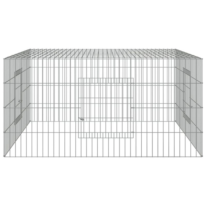 Petshop - Accesorii petshop - Culcusuri si custi - Custi interior si exterior - Cusca pentru iepuri, 110x110x55 cm, fier galvanizat - Infinity.ro