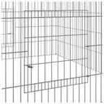 Petshop - Accesorii petshop - Culcusuri si custi - Custi interior si exterior - Cusca pentru iepuri, 110x110x55 cm, fier galvanizat - Infinity.ro