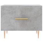 Casa si Gradina - Mobilier - Mese si birouri - Masute de cafea - Masuta de cafea, gri beton, 50x50x40 cm, lemn compozit - Infinity.ro