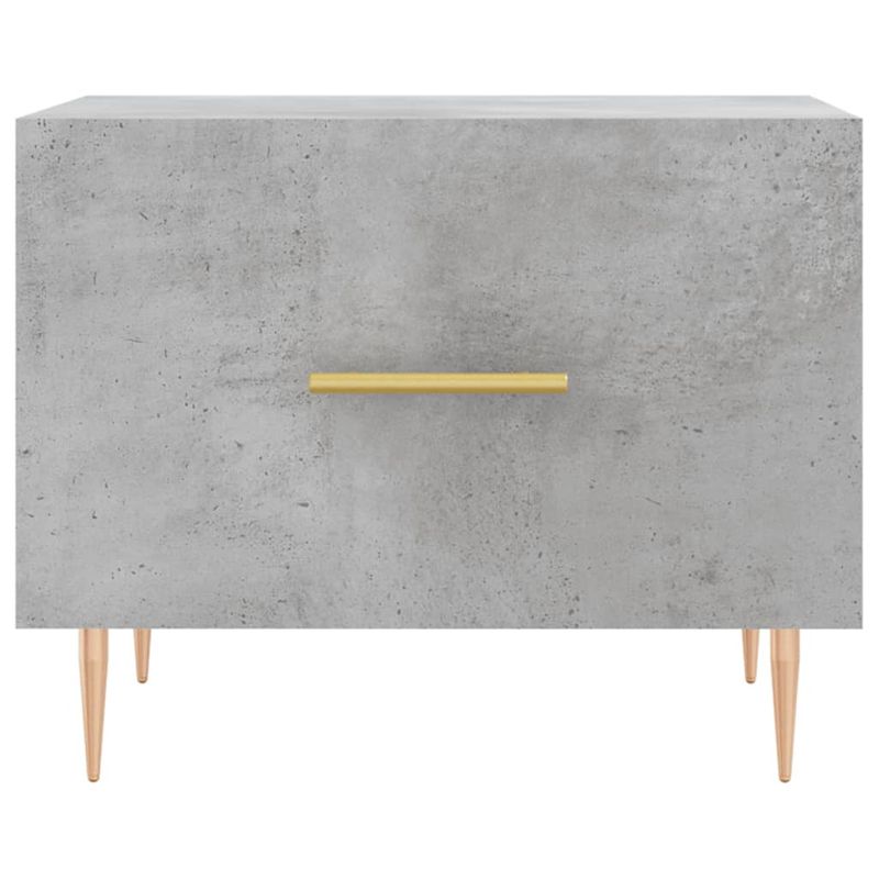 Casa si Gradina - Mobilier - Mese si birouri - Masute de cafea - Masuta de cafea, gri beton, 50x50x40 cm, lemn compozit - Infinity.ro