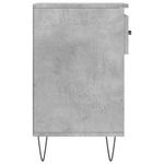 Casa si Gradina - Mobilier - Organizare si depozitare - Organizator incaltaminte - Pantofar, gri beton, 102x36x60 cm, lemn prelucrat - Infinity.ro