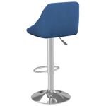 Casa si Gradina - Mobilier - Scaune si fotolii - Scaune - Scaune de bar, 2 buc., albastru, catifea - Infinity.ro