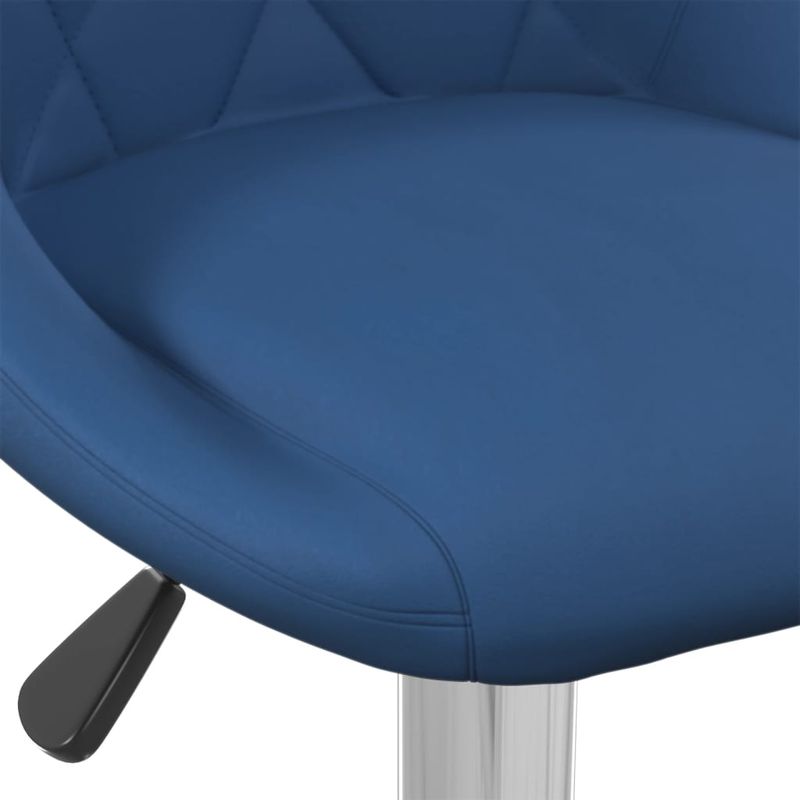 Casa si Gradina - Mobilier - Scaune si fotolii - Scaune - Scaune de bar, 2 buc., albastru, catifea - Infinity.ro