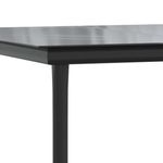 Casa si Gradina - Gradina si terasa - Mobilier exterior - Seturi mobila gradina - Set mobilier de gradina, 9 piese, negru, otel si textilena - Infinity.ro