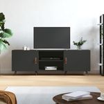 Casa si Gradina - Mobilier - Comode si corpuri - Comode - Comoda TV, negru, 150x30x50 cm, lemn compozit - Infinity.ro