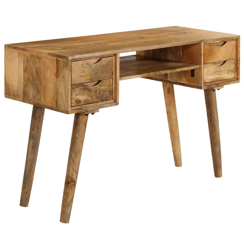 Casa si Gradina - Mobilier - Mese si birouri - Birouri - Birou din lemn masiv de mango, 115x47x76 cm - Infinity.ro