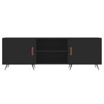 Casa si Gradina - Mobilier - Comode si corpuri - Comode - Comoda TV, negru, 150x30x50 cm, lemn compozit - Infinity.ro