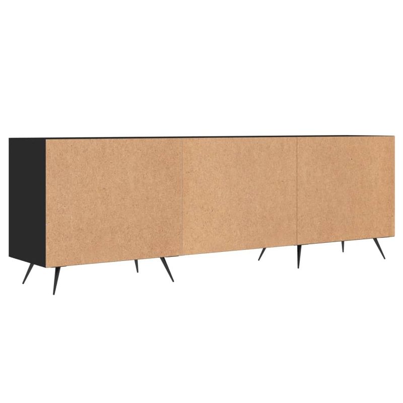 Casa si Gradina - Mobilier - Comode si corpuri - Comode - Comoda TV, negru, 150x30x50 cm, lemn compozit - Infinity.ro
