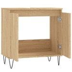 Casa si Gradina - Mobilier - Mobilier baie - Corpuri baie - Dulap de baie, stejar sonoma, 58x33x60 cm, lemn prelucrat - Infinity.ro