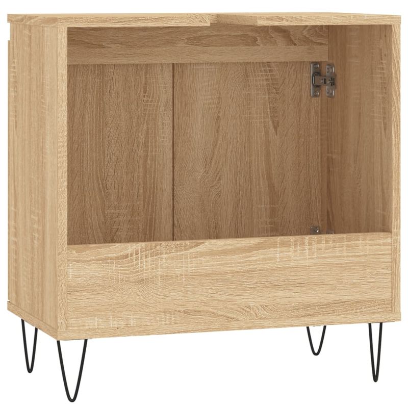 Casa si Gradina - Mobilier - Mobilier baie - Corpuri baie - Dulap de baie, stejar sonoma, 58x33x60 cm, lemn prelucrat - Infinity.ro