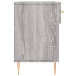 Casa si Gradina - Mobilier - Organizare si depozitare - Organizator incaltaminte - Banca de pantofi, gri sonoma, 102x35x55 cm, lemn prelucrat - Infinity.ro