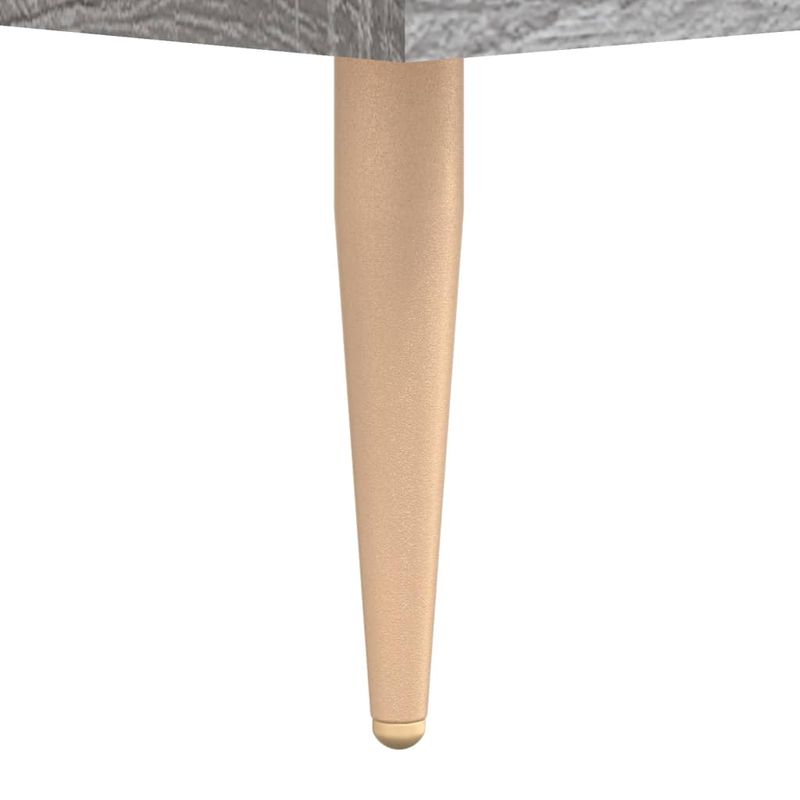 Casa si Gradina - Mobilier - Organizare si depozitare - Organizator incaltaminte - Banca de pantofi, gri sonoma, 102x35x55 cm, lemn prelucrat - Infinity.ro