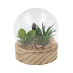 Casa si Gradina - Decoratiuni - Obiecte decorative - Accesorii decorative - Glob decorativ sticla cu Buddha 12cm - Infinity.ro