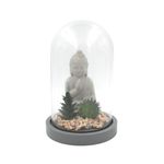 Casa si Gradina - Decoratiuni - Obiecte decorative - Accesorii decorative - Glob decorativ sticla Buddha plante 21cm - Infinity.ro