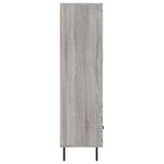 Casa si Gradina - Mobilier - Comode si corpuri - Comode - Dulap gri Sonoma 69,5x31x115 cm, lemn prelucrat - Infinity.ro