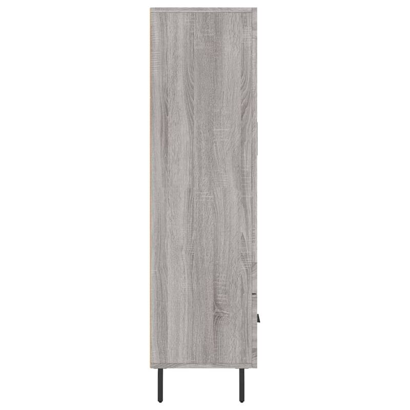 Casa si Gradina - Mobilier - Comode si corpuri - Comode - Dulap gri Sonoma 69,5x31x115 cm, lemn prelucrat - Infinity.ro