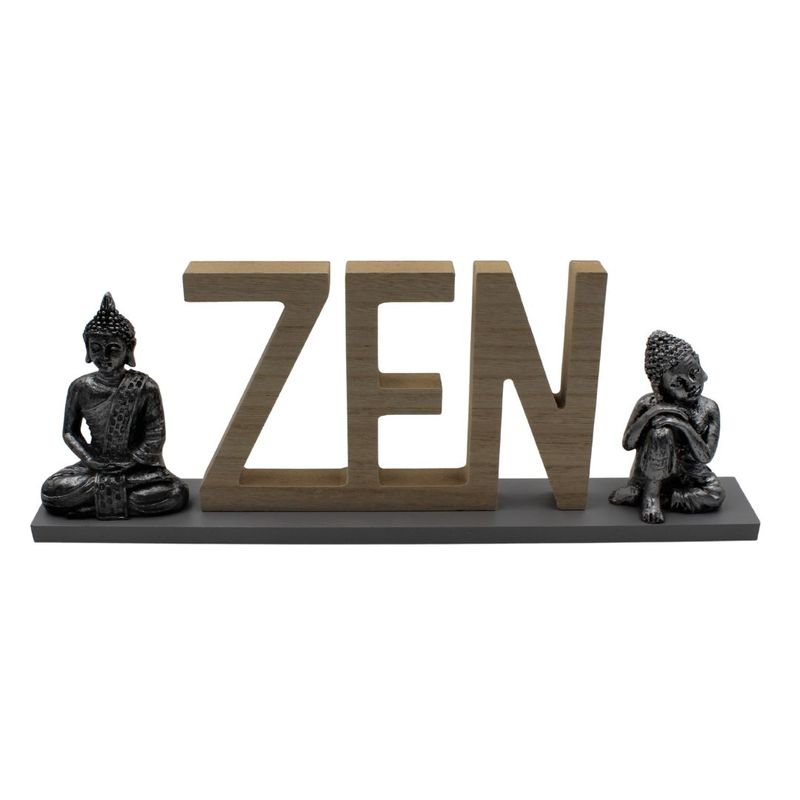Casa si Gradina - Decoratiuni - Obiecte decorative - Accesorii decorative - Decoratiune interior Buddha Zen 36x13.5x4.5 cm - Infinity.ro