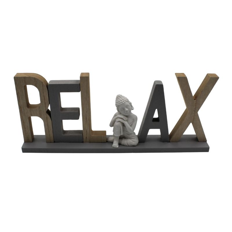 Casa si Gradina - Decoratiuni - Obiecte decorative - Accesorii decorative - Decoratiune interior Buddha Relax 33x15.5x4.5 cm - Infinity.ro