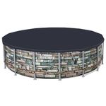 Casa si Gradina - Constructii - Scari si accesorii interioare - Alte accesorii pentru piscine - Bestway Husa de piscina Flowclear, 488 cm - Infinity.ro