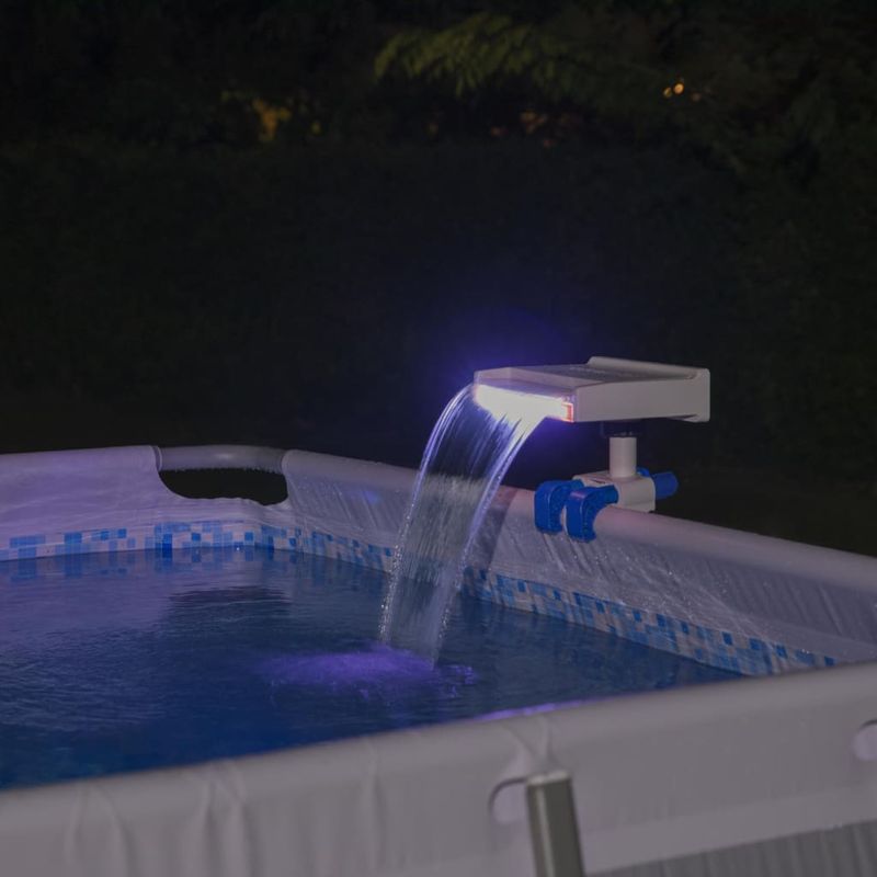 Casa si Gradina - Gradina si terasa - Piscine si accesorii - Accesorii piscine - Bestway Cascada cu LED Flowclear Soothing - Infinity.ro